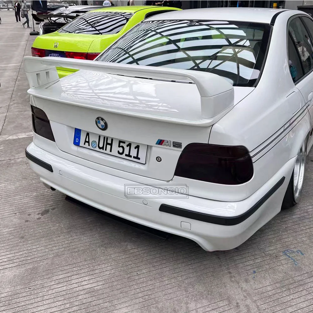 Фото Спойлер для BMW E39 M5 1997-2003 Спойлер серии BMW M5 с подсветкой Неокрашенный спойлер из АБС-пластика для BMW E39 M5 Спойлер №2