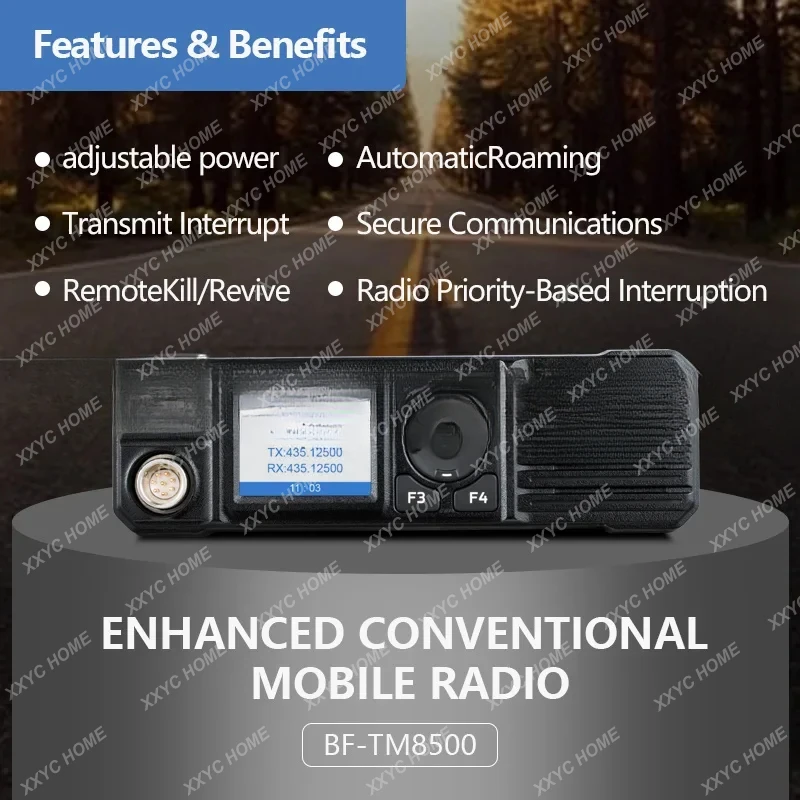 Фото BelFone BF-TM8500 автомобиль VHF/UHF Wlkie Talkie DMR мобильный двухсторонний радиоприемник для автомобиля №2