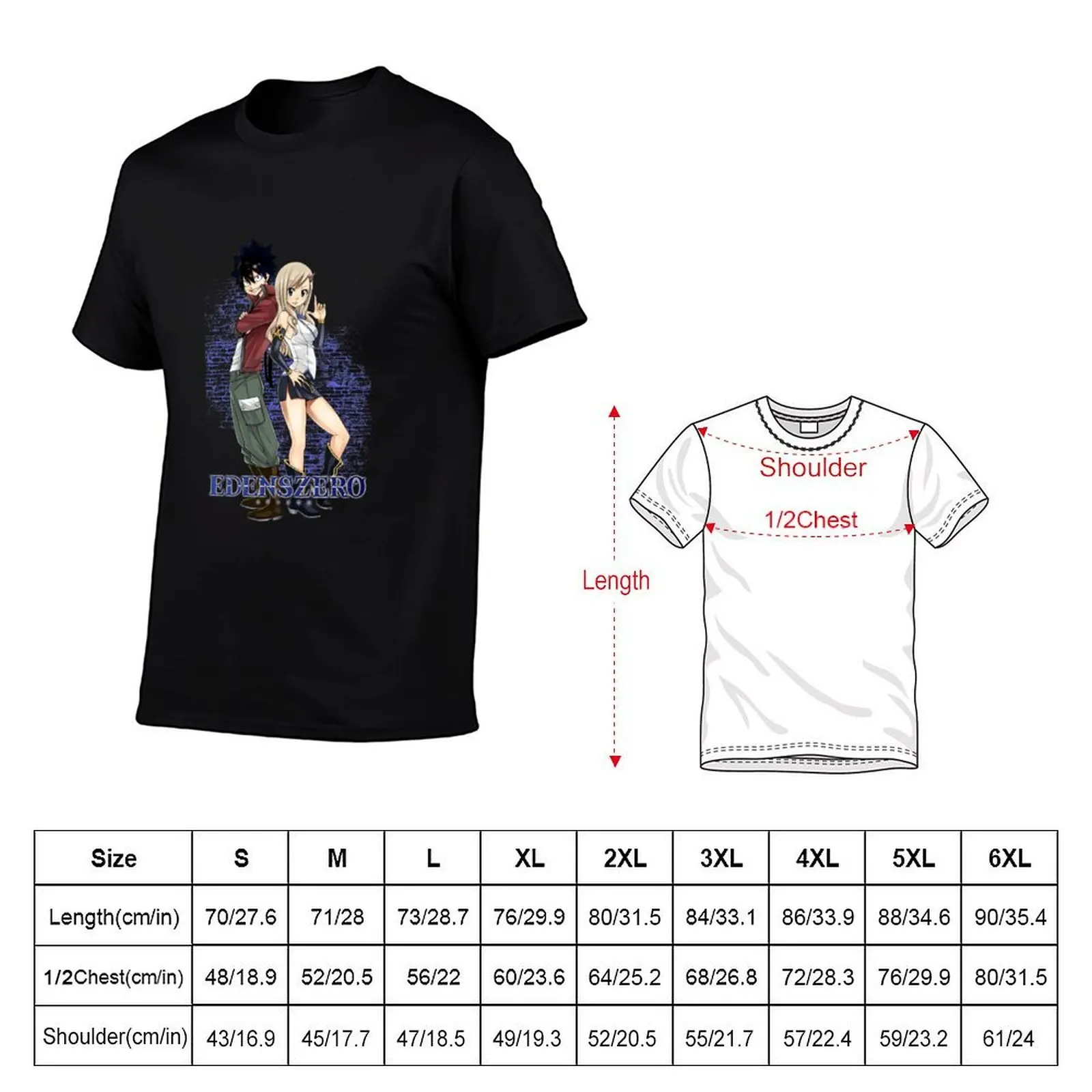 edens zero T-Shirt t shirt for man t shirt man casual T-Shirt (art.: 3920d25955bf2) - 3920d25955bf2