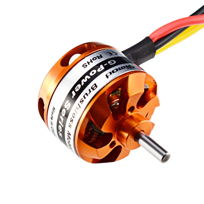 Фото Бесщеточный двигатель D2822/1100KV 1450KV 1800KV 2600KV D2830/750KV 850KV 1000KV 1300KV для радиоуправляемых мини-мультикоптеров, стационарных самолетов №4