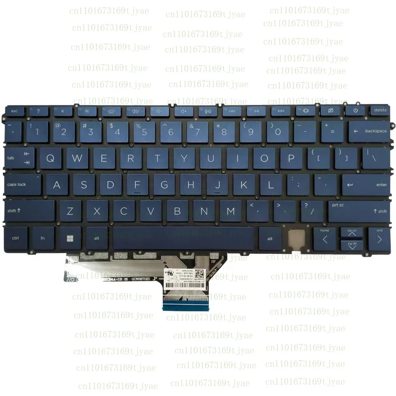 Клавиатура США для HP Spectre x360 14-ef1047nr 14-ef0068tu 14-ef0013dx TPN-C155 (art.: 3920ce56d0e27) - 3920ce56d0e27