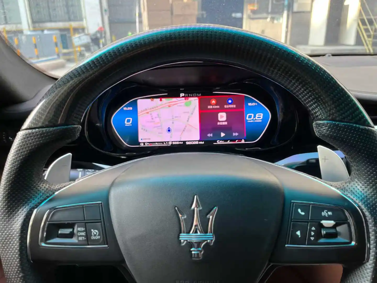 Автомобильный цифровой кластер для Maserati Levante 2016-2020, ЖК-дисплей, приборная панель, GPS-карта, навигация, спидометр, автоматический счетчик, экранная панель