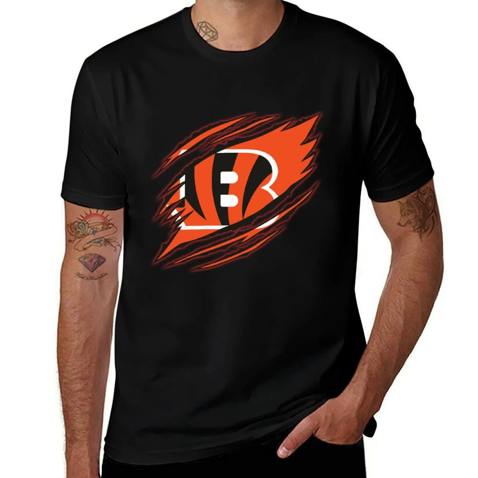 Футболка The Bengals, новое издание, мужские хлопковые футболки