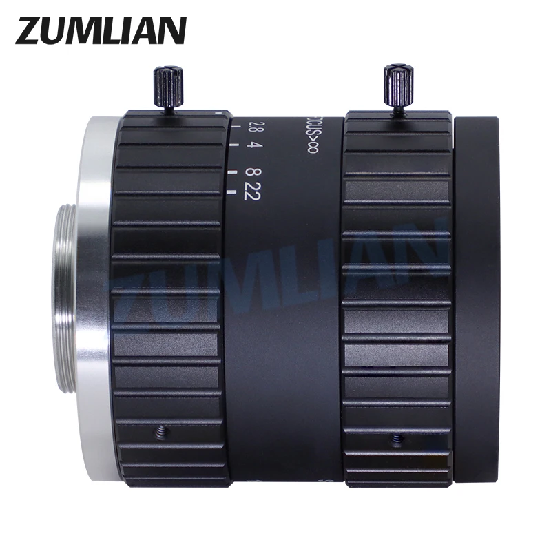 Фото ZUMLIAN 35 мм объектив NIR-камера 700-1700 нм c-mount 1 дюйм cmos с низким уровнем искажений 5 Мп машинного зрения F1.4 объективы с большой апертурой №5