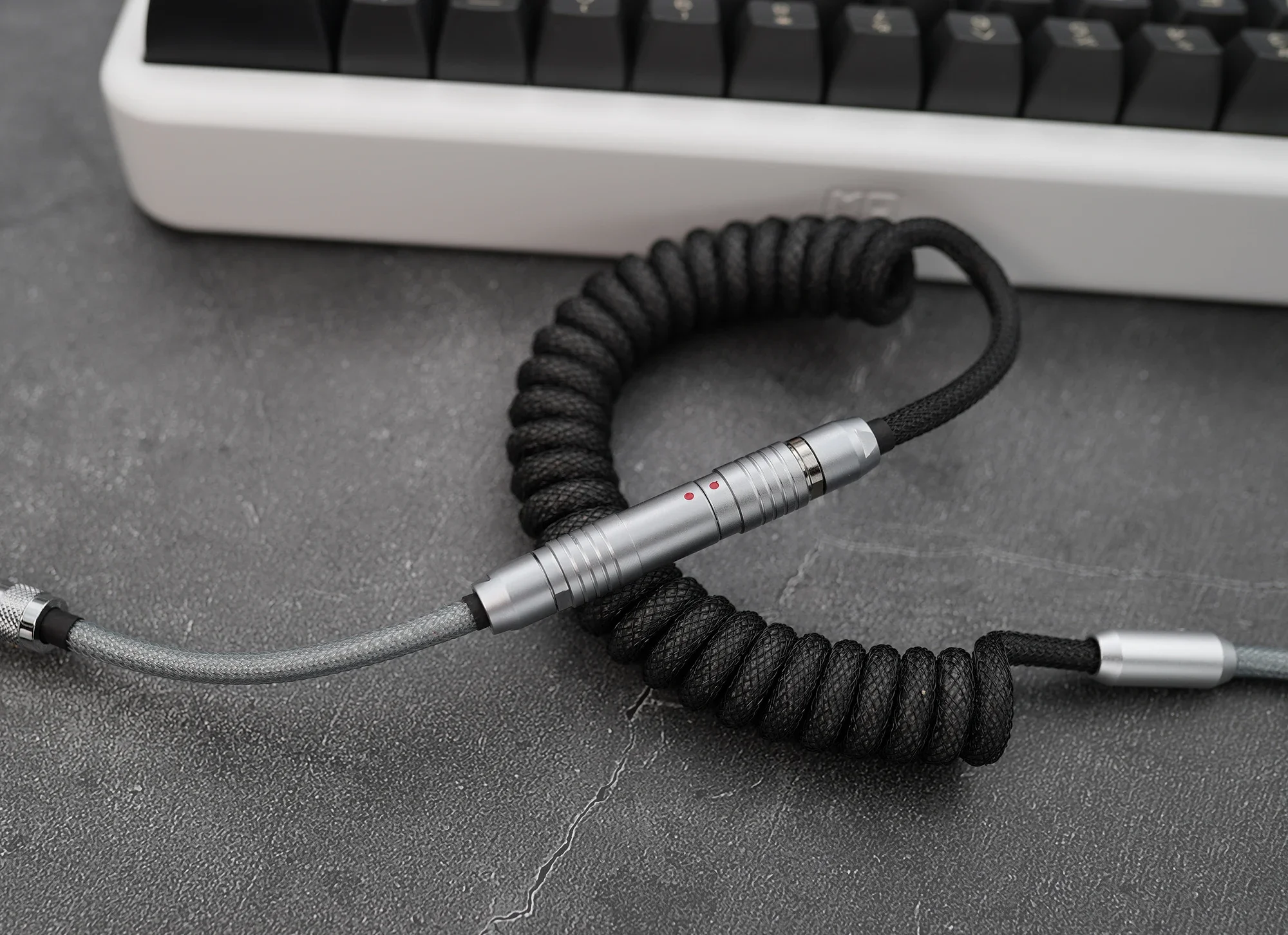 Фото GeekCable Ручная клавиатура Disesuaikan Mekanik Cable Data GMK Tema SP Terbatas Kabel Keycap Programmer Type-c Kabel Keyboard №3