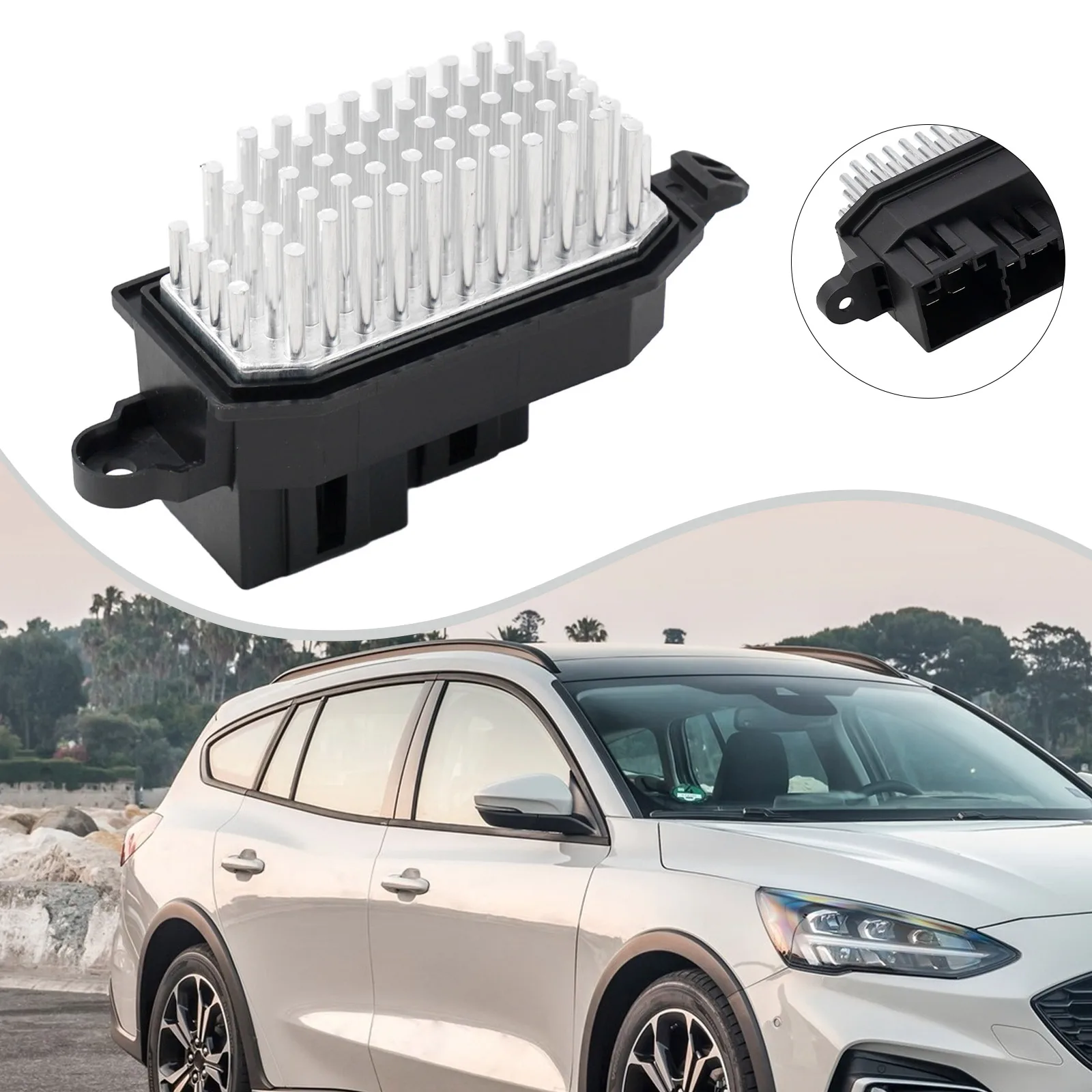 Фото 1 шт. автомобильный нагревательный резистор для Nissan Qashqai J11 2014-2020 OEM 277A1-4BU0A AV1119E624AA для Ford B-MAX для Ecosport №3