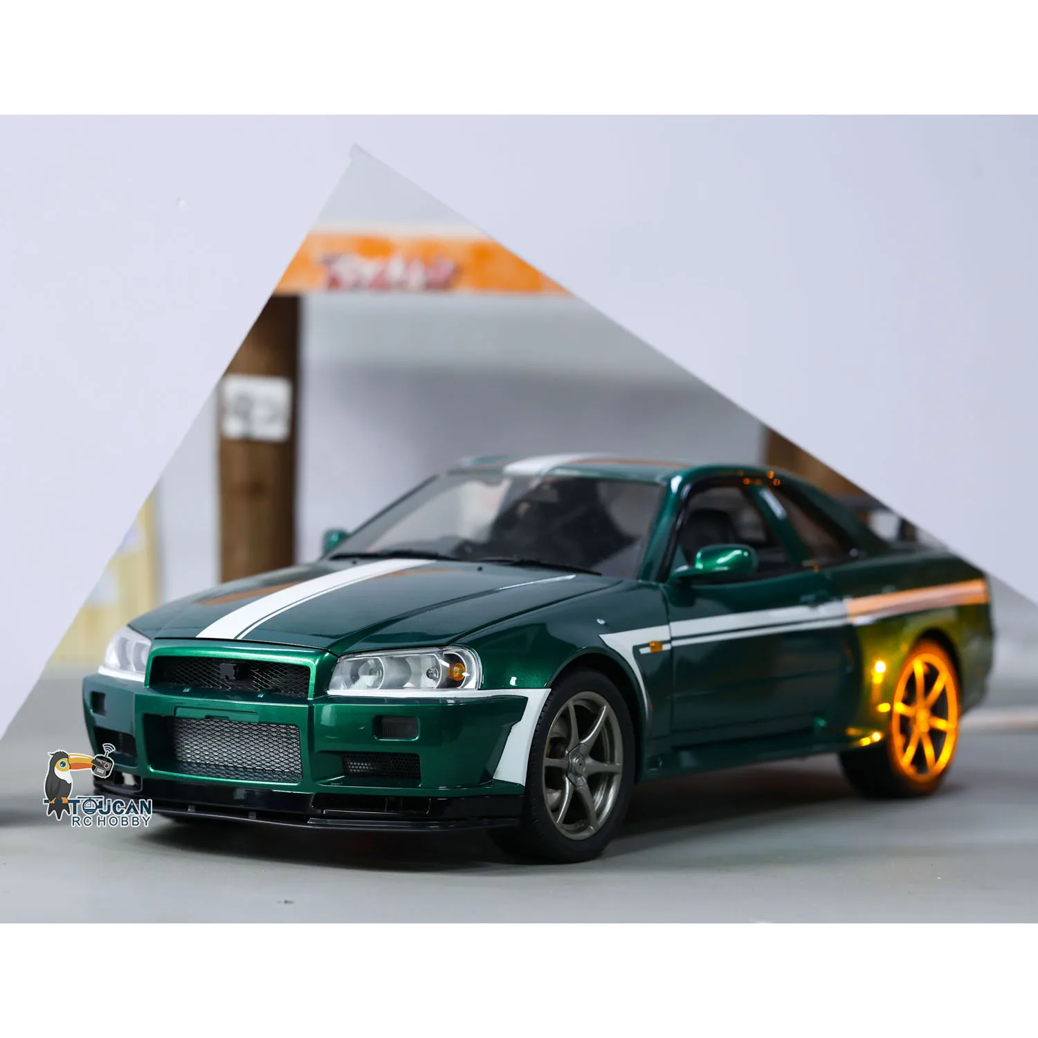 В наличии Capo R34 RC Drift Car 4WD 1/8 Масштаб 4x4 Металлический высокоскоростной гоночный беззубий обновленный автомобиль 2-скоростная коробка передач Drift Toys
