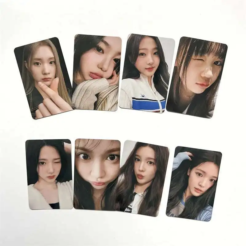 Фото 8 шт./компл. Hearts2Hearts Girl Group Альбом ЛОМО-карта H2H Альбом Маленькая открытка DMMP Открытка Мини-книга Фотокарта Коллекция девушек Подарок №2