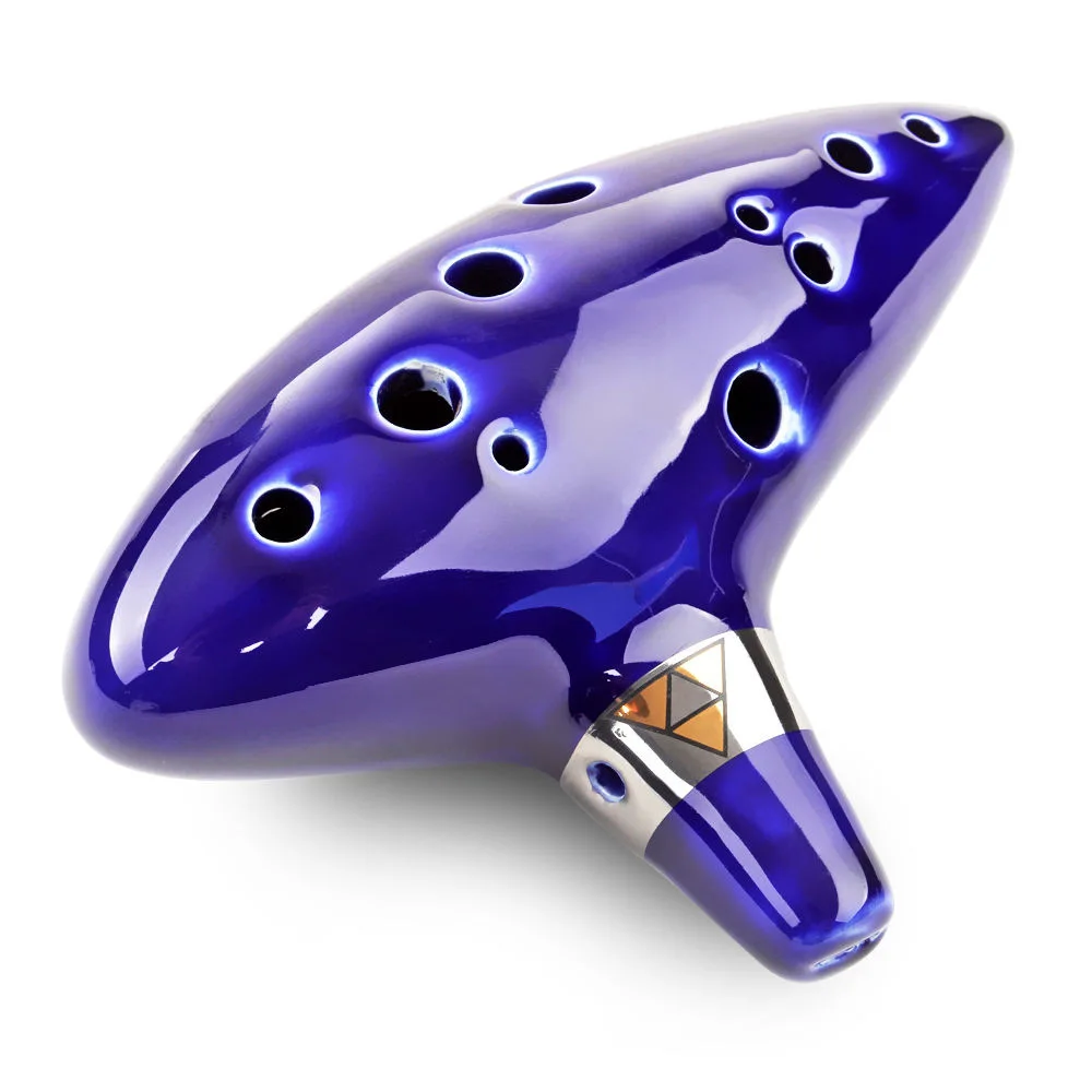 Фото 12 отверстий Ocarina Tones Alto C с подставкой для книг с песен, шейный шнур, защитная сумка, подарок для детей, начинающих, 1 компл. №2