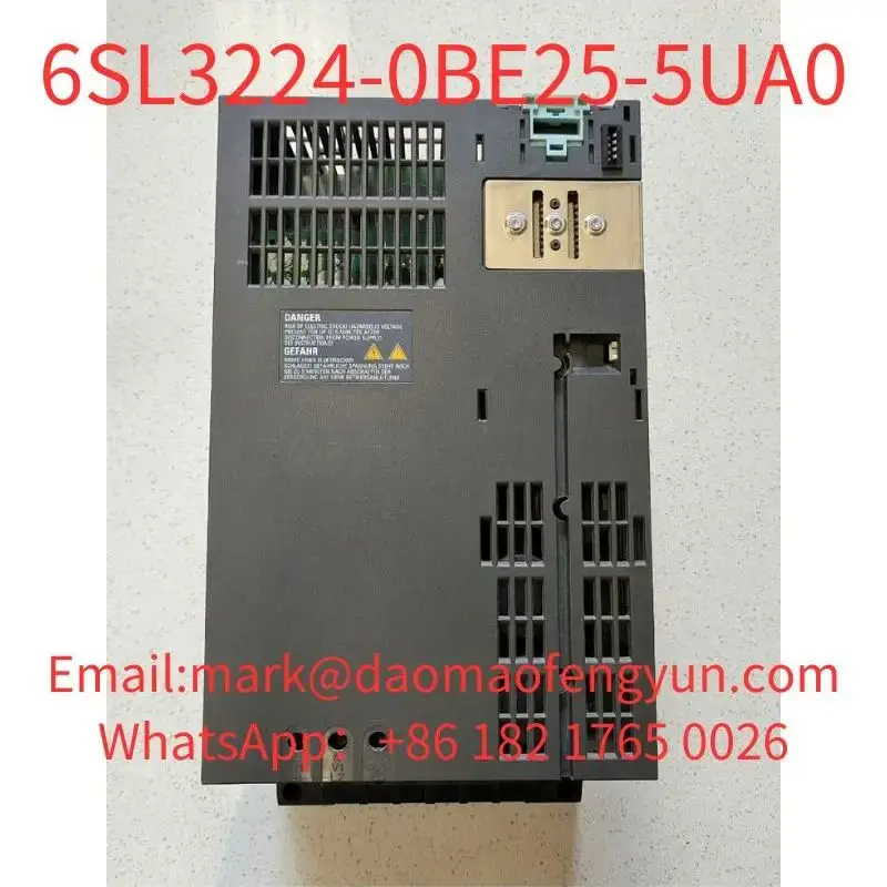 6SL3224-0BE25-5UA0 Используется протестирован, ОК, в хорошем состоянии Силовой модуль SINAMICS G120 PM240, нефильтрованный, со встроенным тормозным измерителем