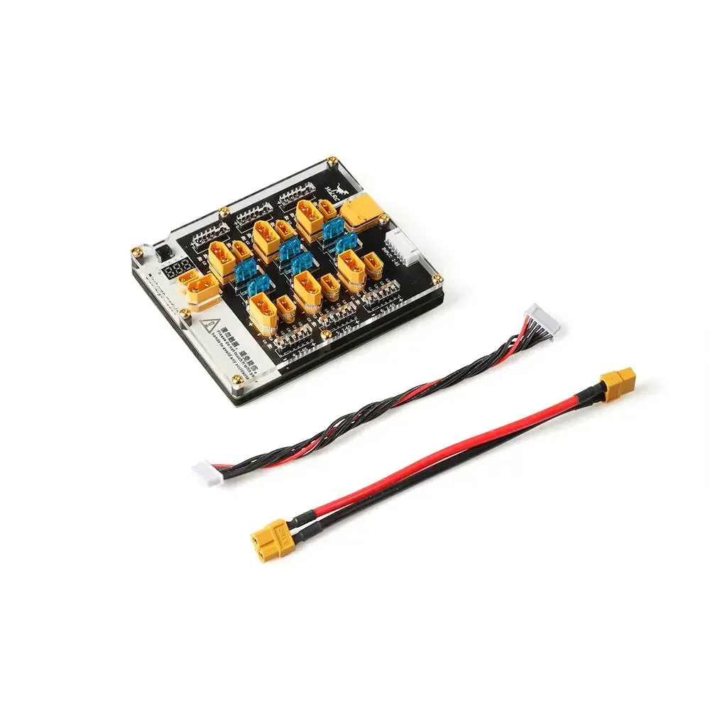 HGLRC Thor Pro 6-портовое балансное зарядное устройство для LIPO 40A XT60 XT30 Разъем 2-6S LIPO Разрядное устройство для IMAX B6 ISDT Q6 Nano HOTA D6 Pro P6