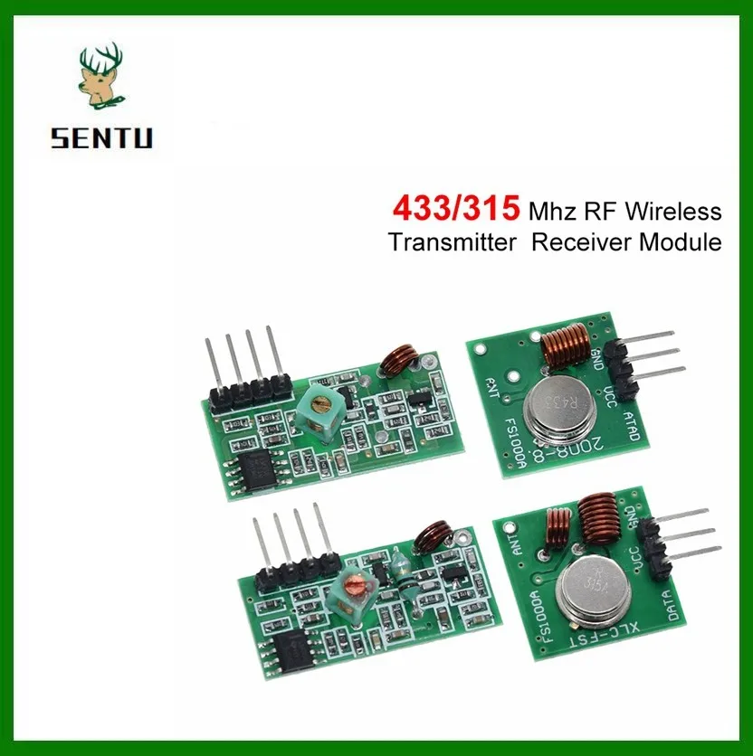 Tztztzו433 Mhz RF וולט לט מומומועעעעעעלללללללararararduino/ARM/MCU WL diy 315MHZ/433MHZ אלטי טי