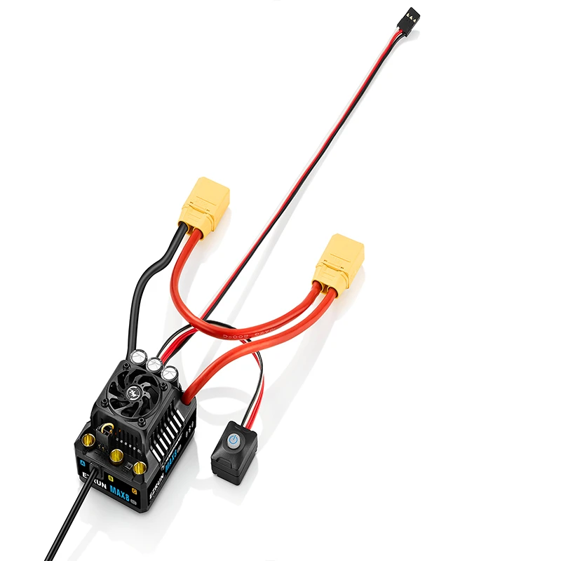 Фото ГОРЯЧИЙ Hobbywing EZRUN MAX8 G2S 160A ESC 4278SD/4268SD Водонепроницаемый бесщеточный двигатель для радиоуправляемых автомобилей, внедорожников, Monster Trucks №3