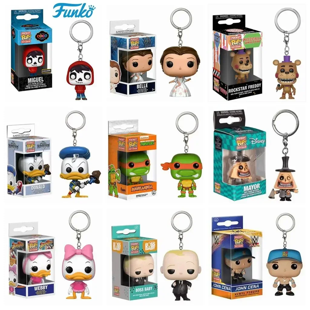 Чехол Funko Pocket Disney Belle Coco, Мигель, Дональд, Черепашки, Фредди, босс, ребенок, Снупи, Джон, цена, Джокер, мэр, Webby, фотоигрушка