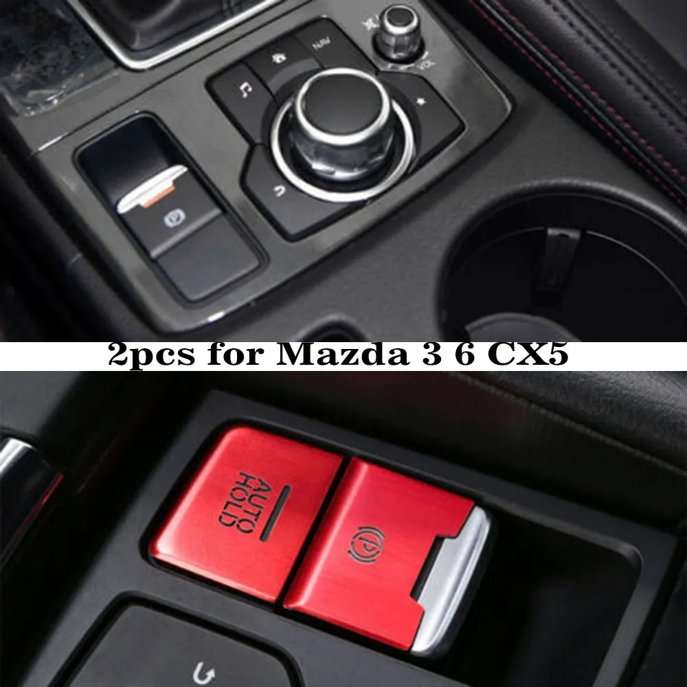 Фото 2 шт., декоративная крышка для тормоза Mazda 3 6 CX5 №2