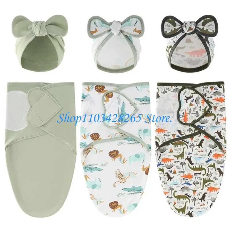 Фото G2TE 1 Set Cotton Neworns Swaddles Одеяло детская обмотка ткань для девочек для девочек №5