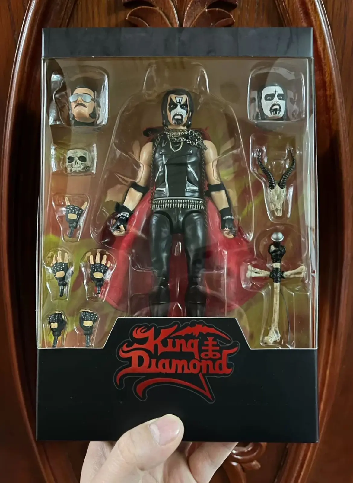 Оригинальная экшн-фигурка в наличии 7 дюймов SUPER7 Ultimates King Diamond мерциальная судьба, отличный подарок от коллекционера