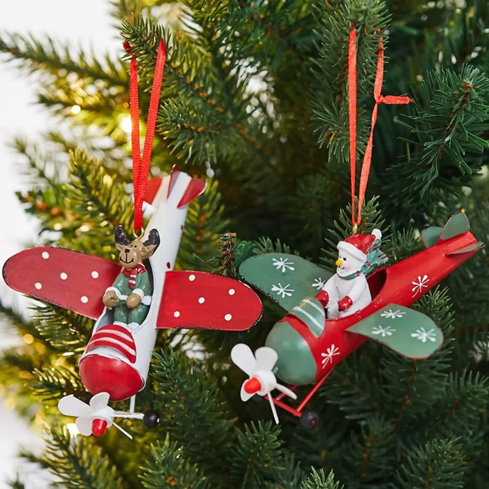 Фото Новое рождественское подвесное украшение Santa Clasu, почтовый ящик, креативное рождественское украшение, кулон, милое украшение для рождественской елки №4