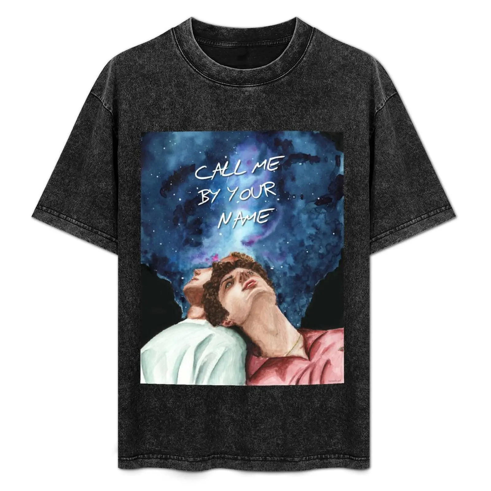 Call Me By Your Name-Футболка со звездами, забавные футболки с фигурками аниме, простые мужские футболки высшего качества