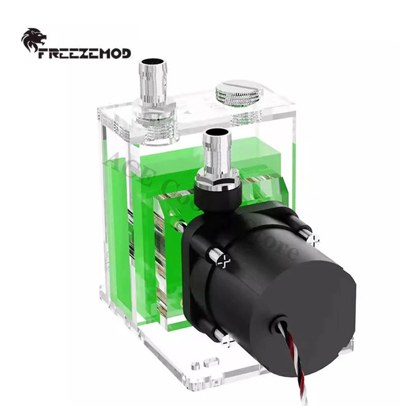 FREEZEMOD резервуар водяного насоса AIO для мобильного телефонаноутбукапромышленного инструмента, водяное охлаждение, бесшумный, поток 600-700 лч PUB-ST600 (art.: 3920cf085ca3b) - 3920cf085ca3b