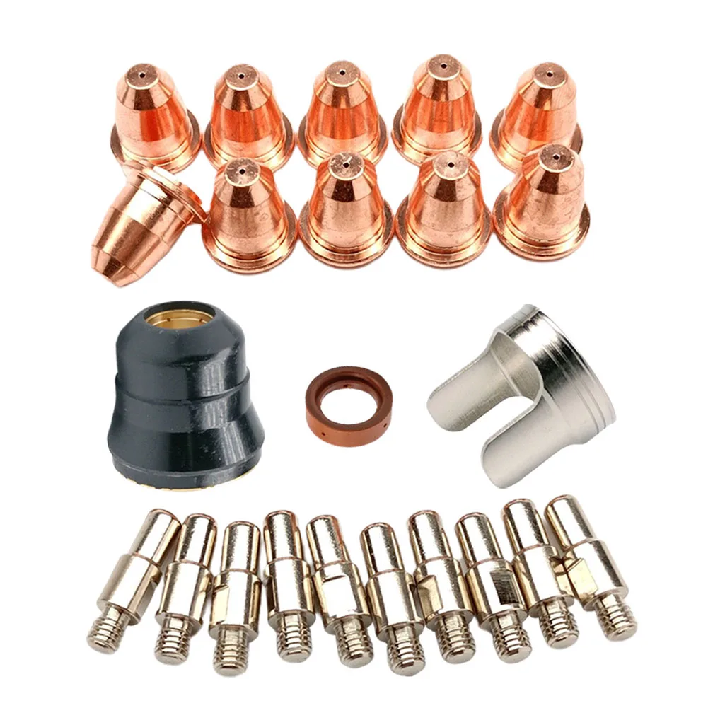 Плазменный наконечник сопла электрода 23PK комплект Замена подходит для FORNEY Easy Weld 20 P 251 20 P плазменный резак инструменты аксессуары