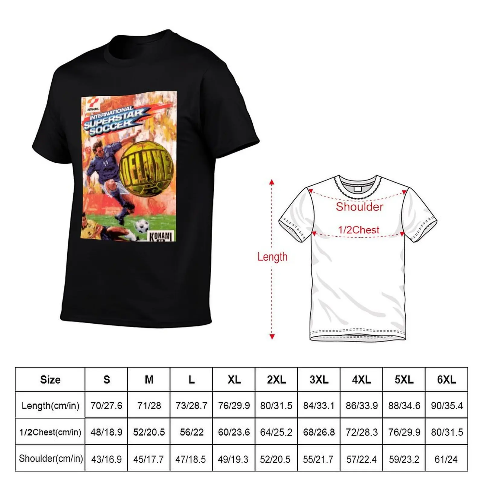 Футболка International Superstar Soccer Deluxe, мужские футболки, повседневные мужские футболки, облегающая футболка (art.: 3920d25a279c0) - 3920d25a279c0