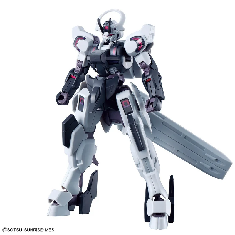 Фото Оригинальная фигурка Bandai Gundam Hg масштаб 1/144 аниме ведьма из Mercury Gundam Schwarzette Аниме Фигурка сборка модель подарки №2