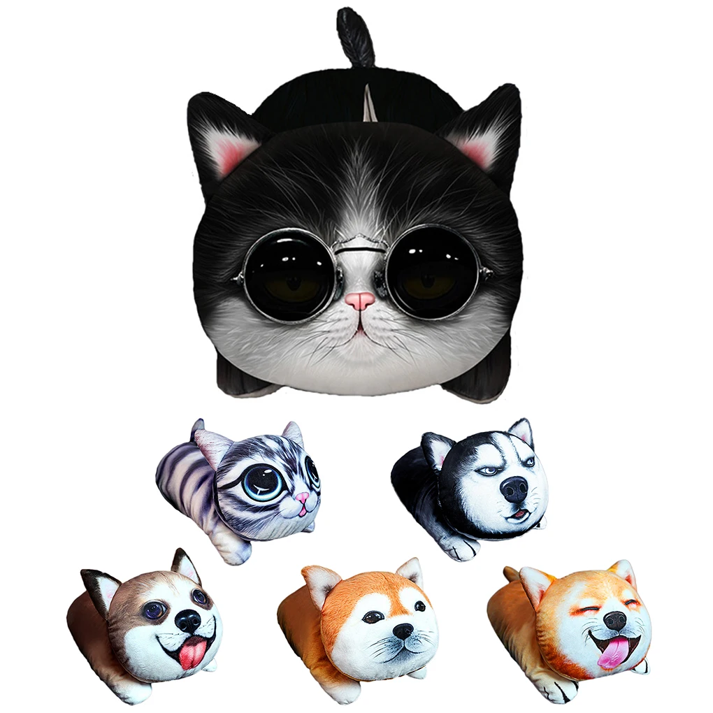 3D коробка для салфеток в виде животного, автомобильная дорожная плюшевая салфетка, бумажный держатель, контейнер, подвесная салфетка на заднюю панель (art.: 3920c344d912f) - 3920c344d912f