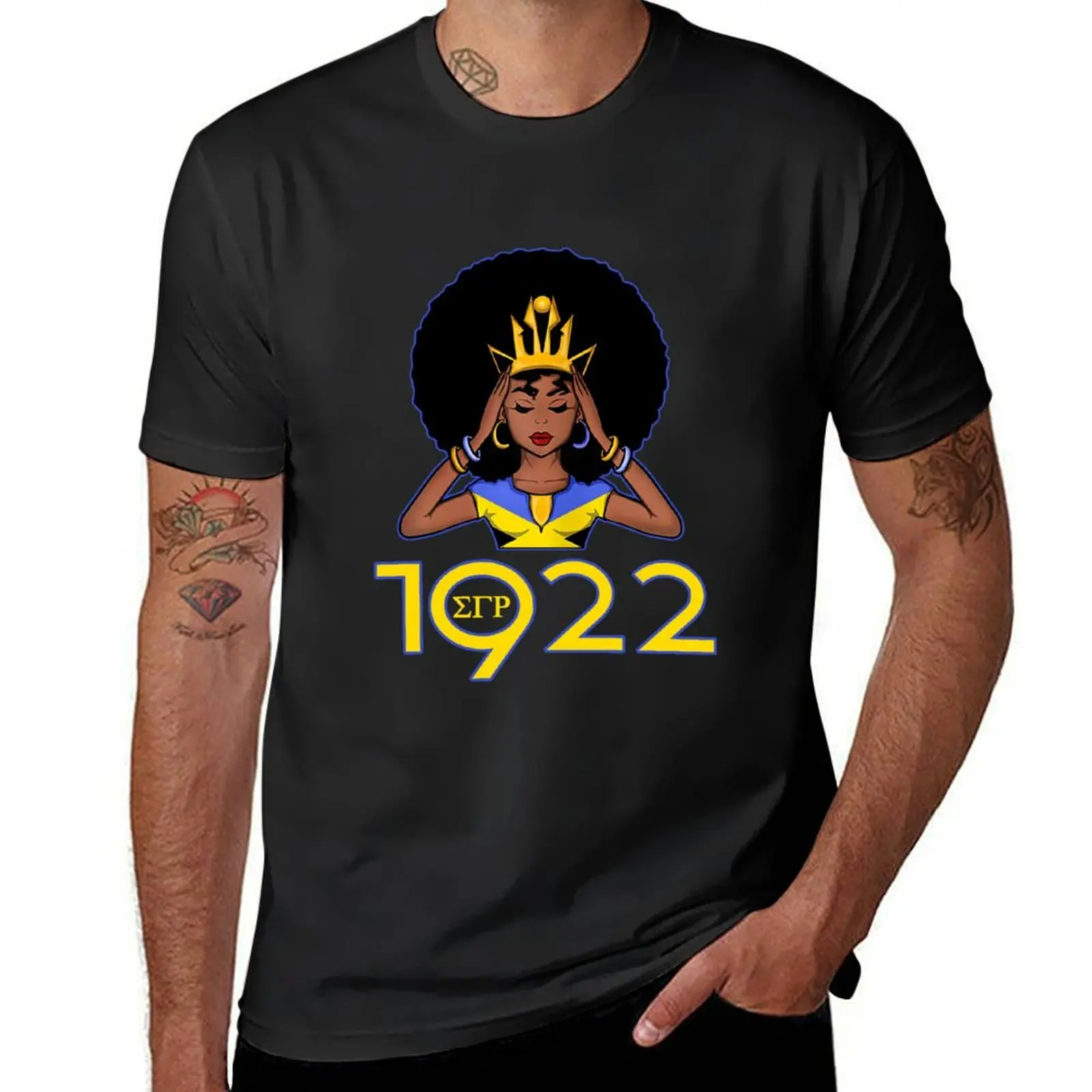 Женские SGRho Sigma-1922 Cool Black Girl Gamma-Rho футболки с пуделем заготовки размера плюс tops быстросохнущие мужские футболки