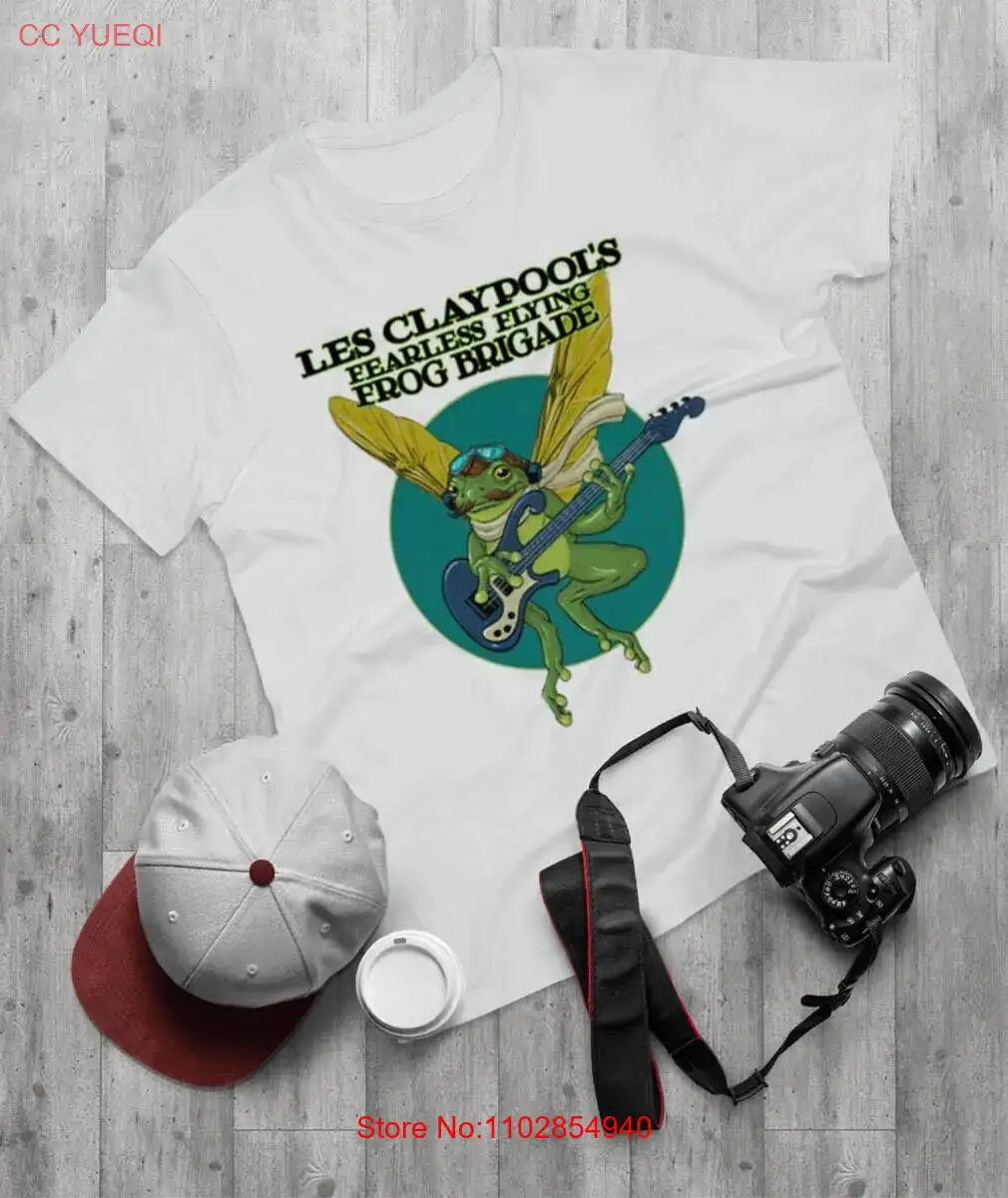 Les Claypools Fearlessa Flying Frog Brigade Футболка с коротким рукавом белая 5V3878