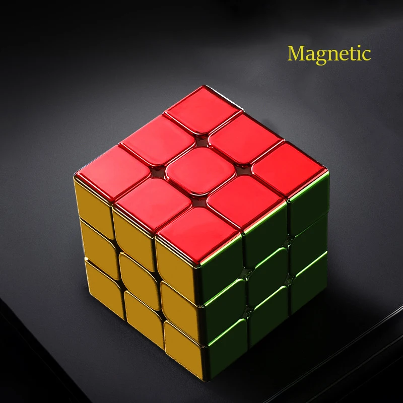 Shengshou покрытие 3x3x3 Магнитный куб профессиональный 3 × 3 куб Волшебная головоломка Sengso фиджет-игрушки