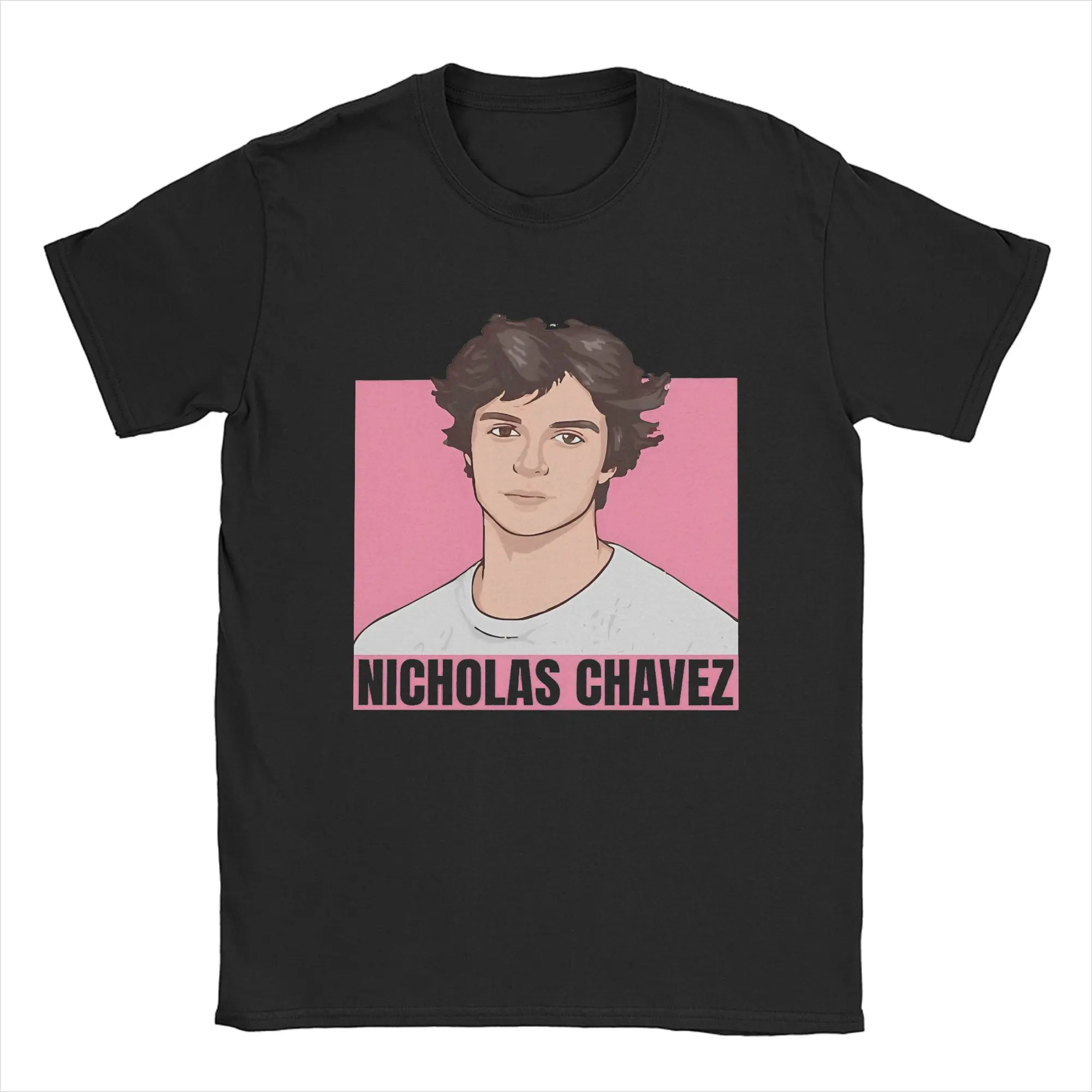 Men's Nicholas Chavez T Shirt  Pure Cotton Clothing Novelty Short Sleeve Round Neck Tee Shirt 6XL T-Shirts