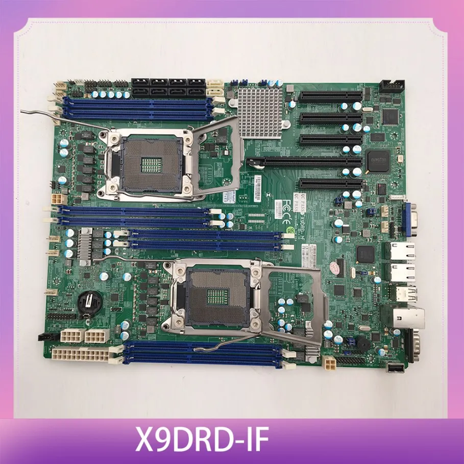 DDR3 PCI-E 3.0 SATA3 LGA2011 Семейство Xeon E5-2600 для материнской платы Supermicro X9DRD-iF