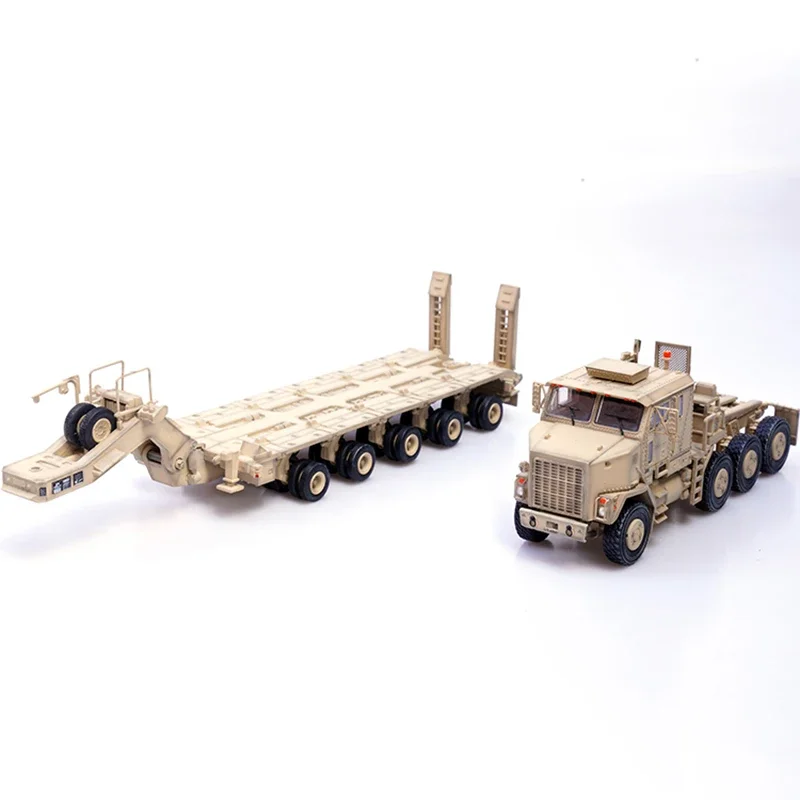 Американский Oshkosh M1070 тяжелый грузовик 1/72 грузовик пустынный цвет модель коллекционный орнамент