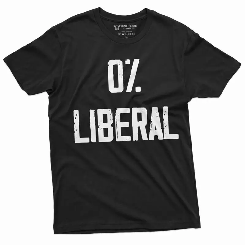 Футболка Zero Liberal Анти Liberalism Republican Democrats