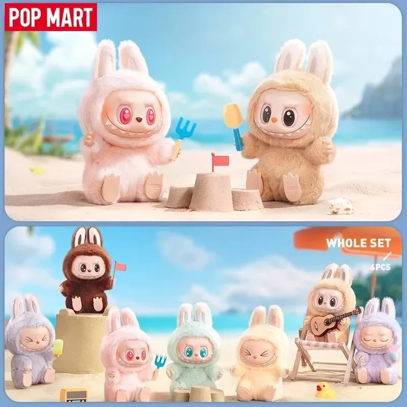 POP MART LABUBU The Monsters Have A Seat Series Виниловый плюшевый кулон Брелок Слепая коробка Игрушки Mystery Box Mistery Фигурка