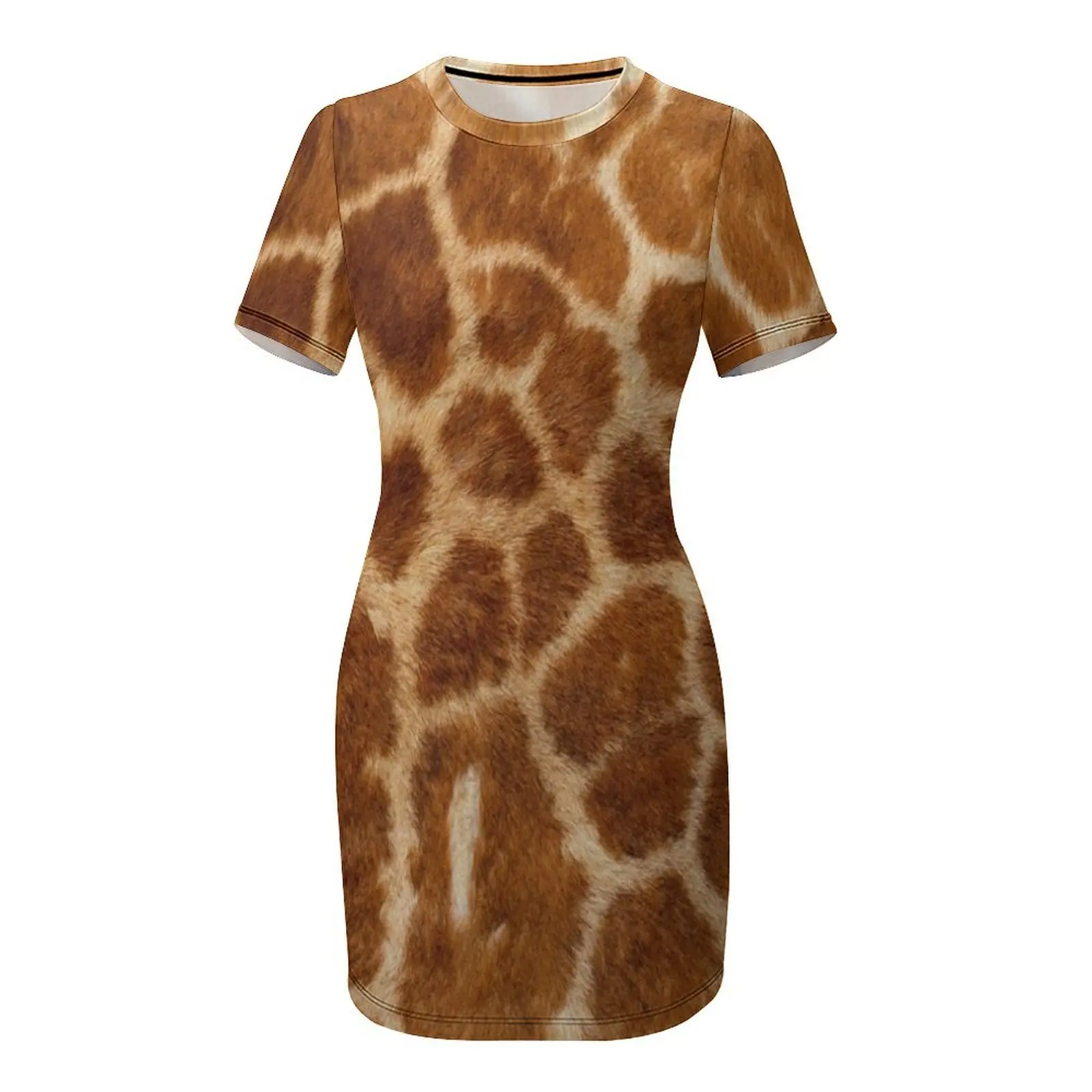 Фото GIRAFFE SKIN платье с короткими рукавами, одежда для выпускного вечера, летнее платье 2025, женское бандажное платье, женское №4