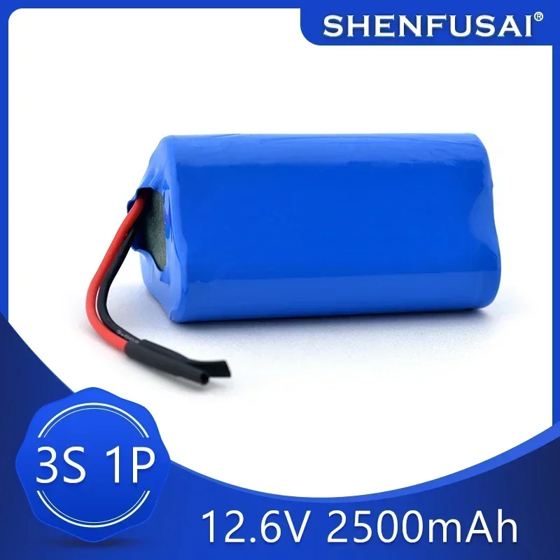 SHENFUSAI 12 В 3S1P 12,6 В/1,1 В 2500 мАч 18650 литий-ионный аккумулятор с BMS 5 А для резервного питания ТВ-камеры