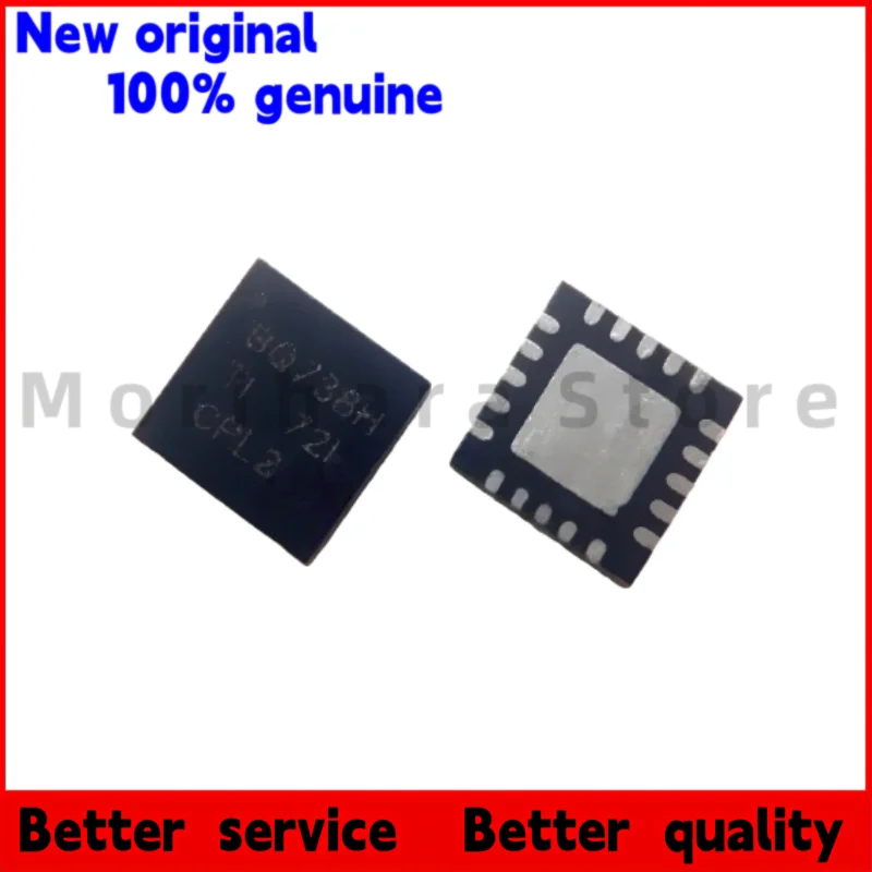 5 шт./100% новый BQ24738H BQ738H BQ24738RGRT BQ738 BQ24728RGRT BQ728 BQ728H Черный пластиковый корпус