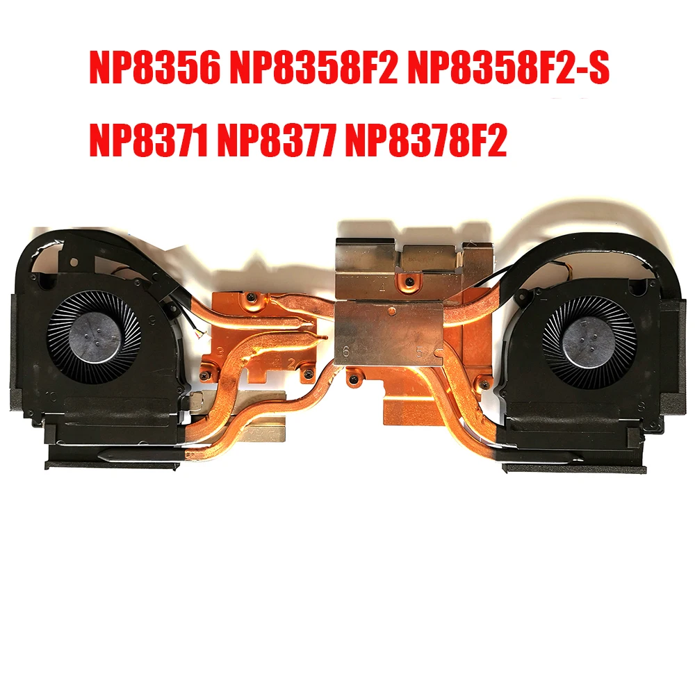 Новый вентилятор радиатора для Sager NP8356 NP8358F2 NP8358F2-S NP8371 NP8377 NP8378F2 PB51EF-G PB51DF2 PB71EF-G PB71RF-G PB71DF2-G