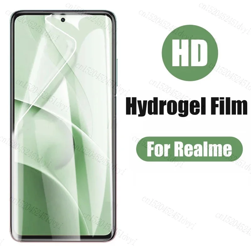 Гидрогелевая пленка 999D для Realme Narzo 50A 50 50i 30 30A 20A Pro 5G Высококачественная Защитная пленка для экрана для Realme Narzo 50A Prime