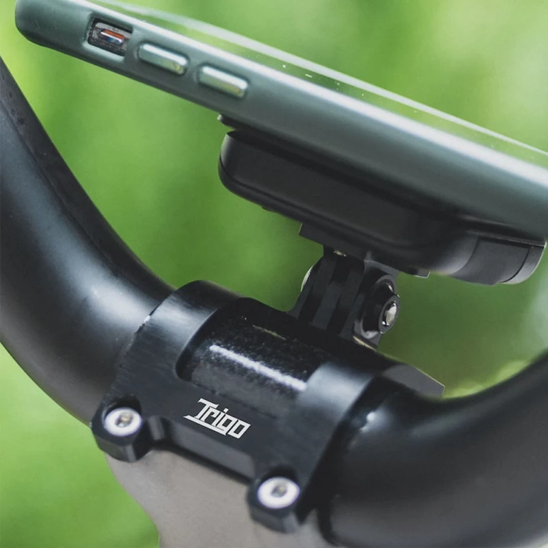 Велосипедная фара Trigo, новинка, держатель камеры для BROMPTON T line, складной велосипедный стержень, кронштейн для Gopro, велосипедные аксессуары