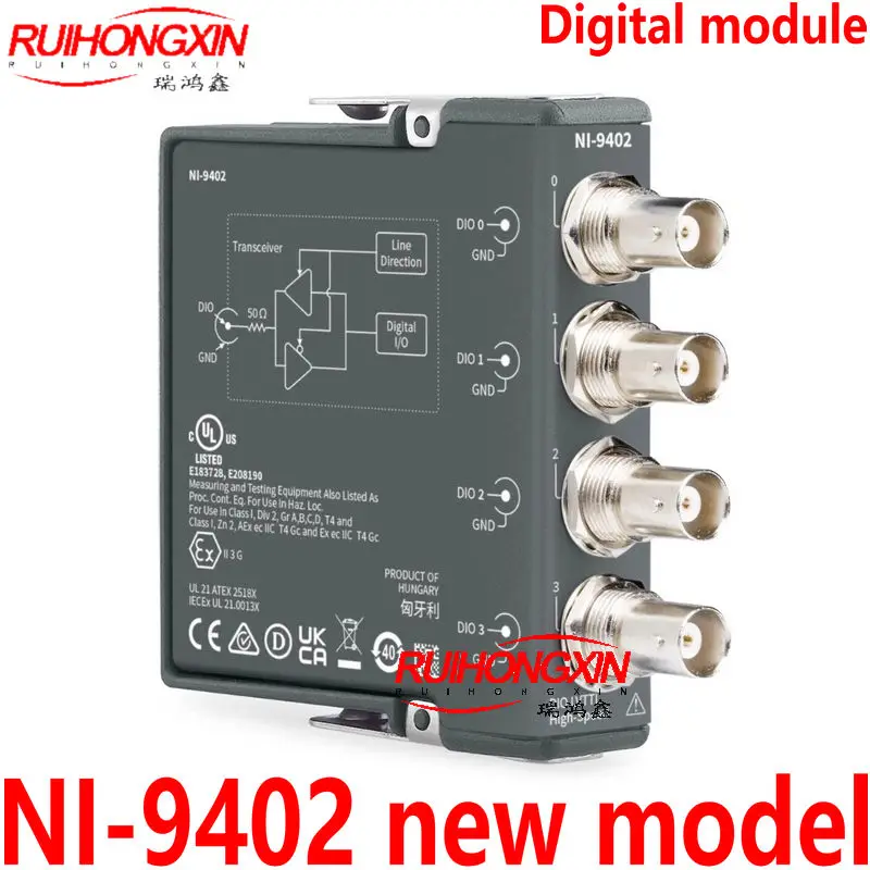 Оригинальные цифровые модули NI-9402 NI LVTTL 4-х двунаправленных каналов серии 55 C