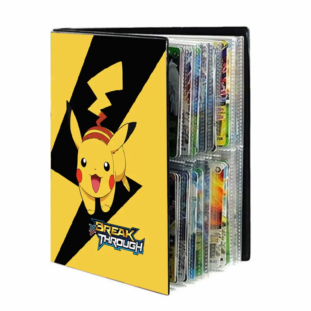 Pokemon Card Binder Pokmon альбом 240 карт игра Vmax Gx Tcg карта коллекционный держатель аниме папка книга мультфильм детская игрушка подарок