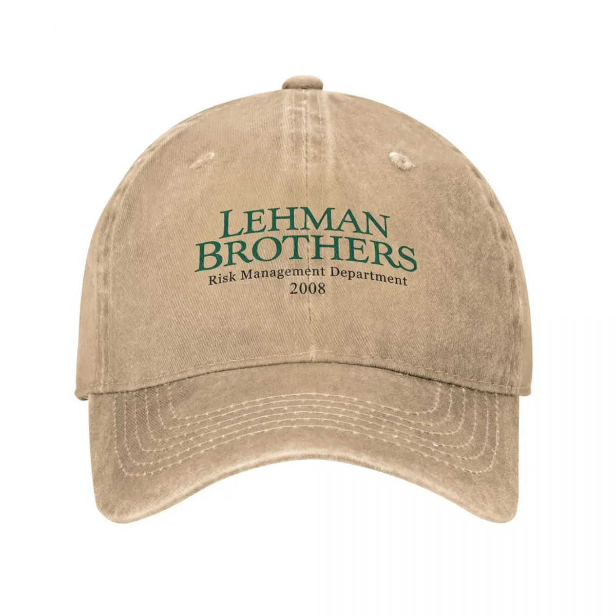 Lehman Brothers Risk Management 2008 Бейсбольные кепки с потертостями джинсовые модные уличные мужские бейсболки