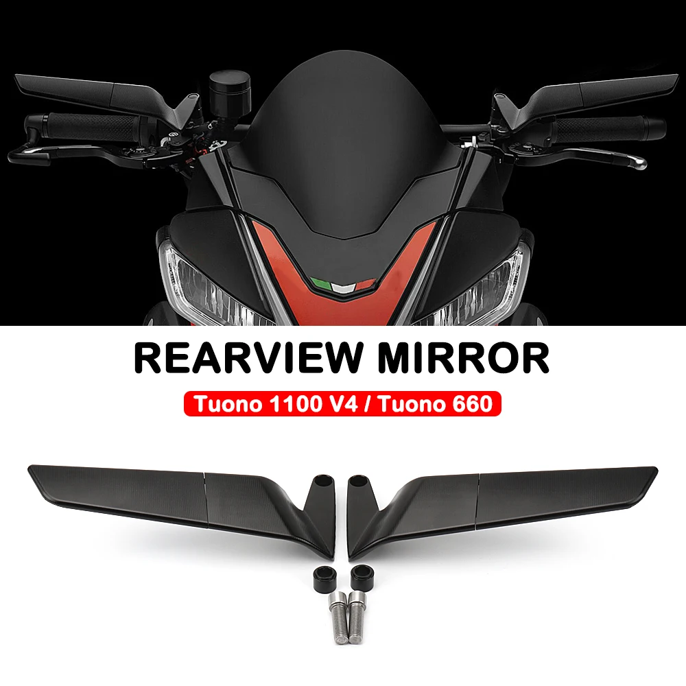 Зеркало заднего вида для мотоцикла Aprilia Tuono 660 Factory 2022 2023 Tuono 1100 V4 2019 2020 2021