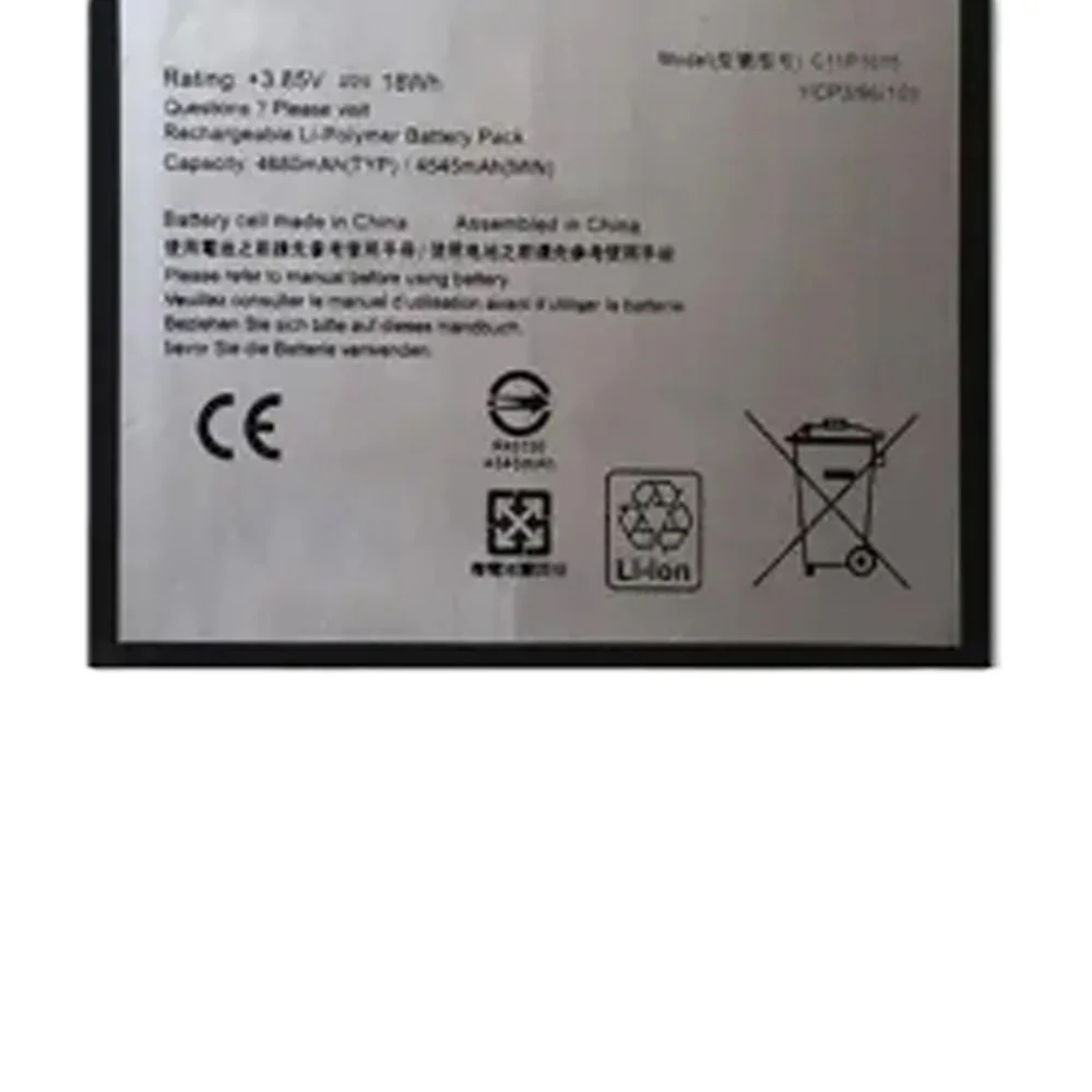 Фото C11P1615 3,85 В 18 Втч 4680 мАч Аккумулятор для ноутбука Asus Zenpad Z8S ZT582KL P00J 0B200- 02410000   Ultra-Power №3