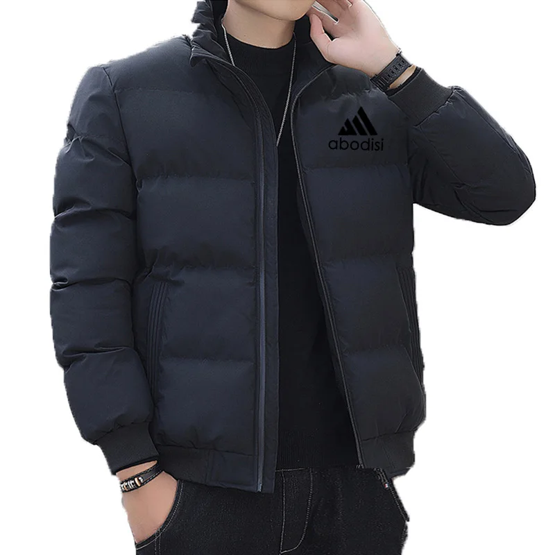 Фото Abrigo de algodón Simple para hombre, grueso y cálido exteriores, Ung coreana, novedad invierno, 2024 г. №2