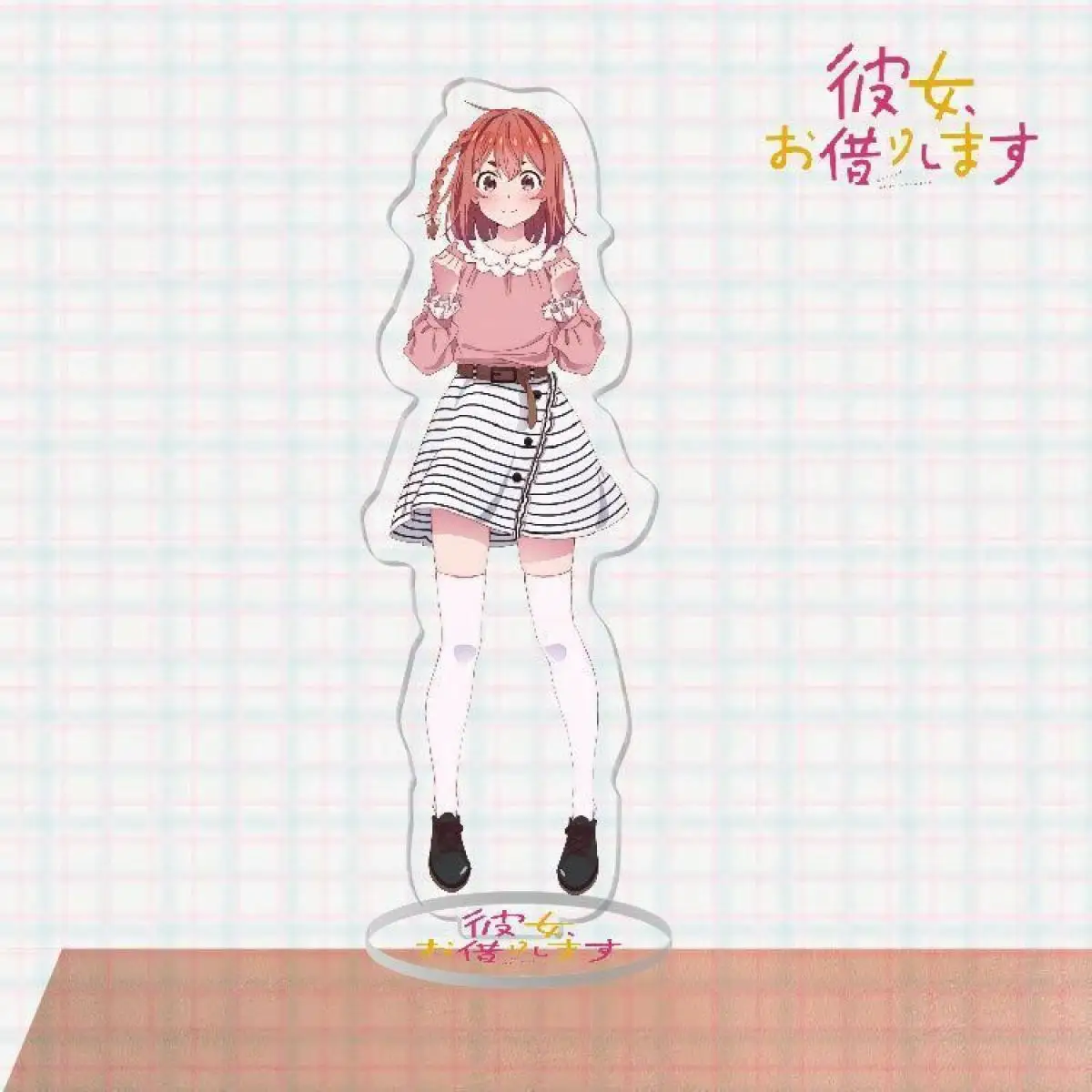 Фото Rent-A-Girlfriend Chizuru Ichinose, аниме, акриловая подставка, милая школьница, украшение для рабочего стола, коллекционные периферийные устройства для фанатов №3