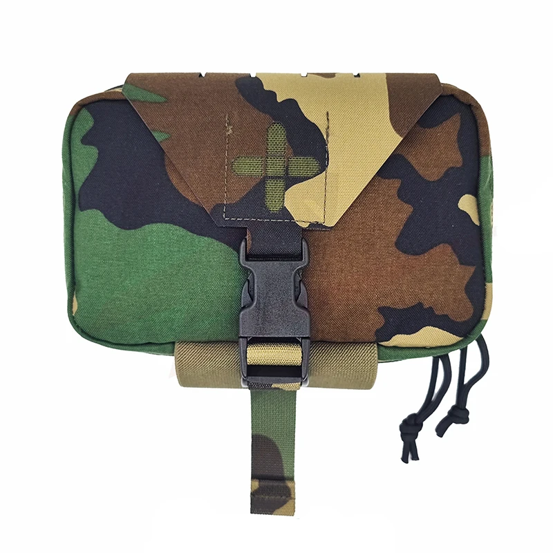 Тактические Raiders Rapid Rip Off Первая помощь Molle Медицинский поясной чехол WL M81 Woodland Camo TR103 Охота